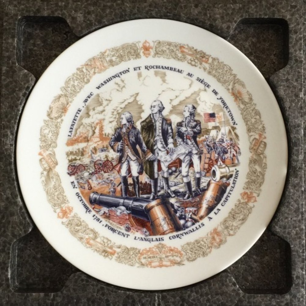 Lafayette Legacy Plate with HAMILTON by Limoges